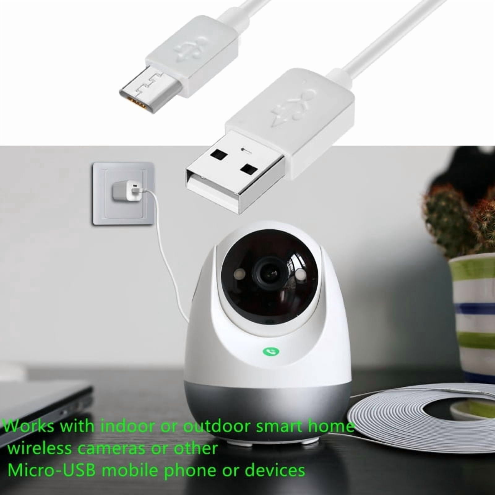 Quality USB to Micro USB Charger Cable for Tablet Reliable Charging Solution Flexible Charger Cord Power Supply