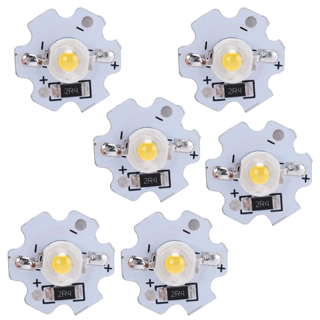 Chips LED, 25 piezas de chips LED de 5 V, perlas de lámpara LED, perlas de lámpara LED elegantes y modernas