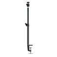 thumbnail image 2 of Soporte de escritorio para cámara, soporte de montaje con abrazadera en C ajustable para mesa con cabezal esférico giratorio de 360 grados para cámara DSLR, anillo de luz para video, 2 of 9