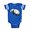 Royal Blue, variant on CafePress - Giant Panda Bear - Cute Infant Baby Football Bodysuit