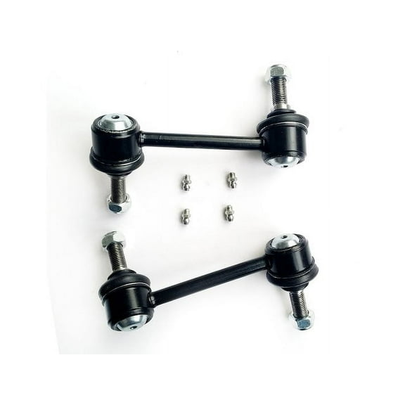 Rear Sway Bar Link Kit - 2 Piece - Compatible with 2002 - 2009 Chevy Trailblazer 2003 2004 2005 2006 2007 2008