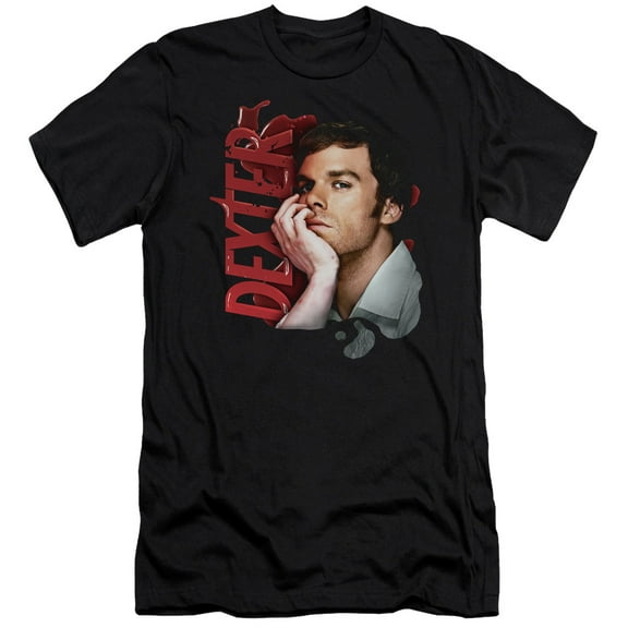 Dexter Layered Adult 30/1 T-Shirt Black