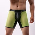 thumbnail image 3 of Bigersell Women’S Underwear Clearance Lace Panties Women Boy Shorts Panty Style P-512 Cotton Boyshort Panties Plus Size Thongs Briefs Mid Waist Women's Bikini Panties Green L, 3 of 8