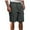 Gray, variant on Zkozptok Men's Elastic Waist Cargo Shorts Hikng Travel Baggy Shorts Outdoor Camping Lounge Short Pants with Pockets