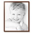thumbnail image 2 of ArtToFrames 20x24" Walnut Picture Frame, Brown Wood Poster Frame, with Regular Acrylic and Foam Backing 3/16 inch (FBPL-4215), 2 of 7