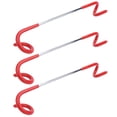 thumbnail image 1 of Haofy 3Pcs Outdoor Tent Travel Durable Steam Light Hook S‑shaped Hanger Two‑way Hook, 1 of 8