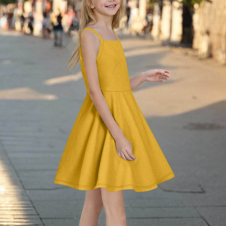 strapless open back dress Summer State Halter Maxi Dress Yellow