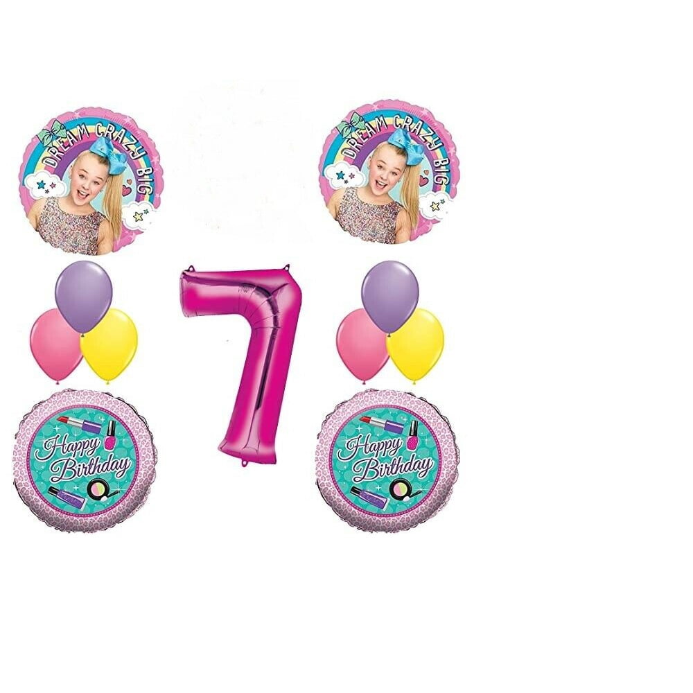 Jojo Siwa 7th Birthday Party Balloons Decorations Supplies Bow Eighth