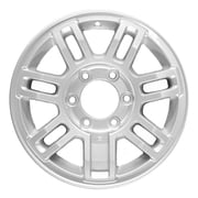 Remanufactured Painted Silver Aluminum Wheel 16 x 7.5 fits 2006-2010 Hummer H3