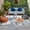 white, variant on Orange Blue Starfish Coastal Outdoor Rug 4x6 Ft, Non Slip Washable Area Rug, Summer Beach Eucalyptus Vintage Patio Rugs Carpet Runner, Large Floor Mat for Indoor/Outdoor Deck Porch Camping