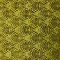 thumbnail image 1 of Ahgly Company Indoor Square Oriental Yellow Industrial Area Rugs, 6' Square, 1 of 4