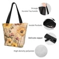 thumbnail image 4 of Easygdp Vintage Floral Butterfly Collage Bolso de Hombro para Mujer, Bolso Bandolera y Cartera de Mano Elegante para Uso Diario, 4 of 6