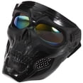 thumbnail image 2 of KAKOWELY Máscara de calavera para montar a caballo, gafas de seguridad para montar en carretera, accesorio para disfraz de cosplay, 2 of 4