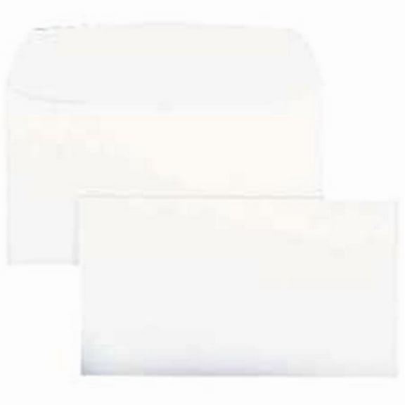 Products  Envelopes- Regular- No 6-.75in.- 3-.63in.x6-.50in.- White