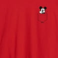 thumbnail image 2 of Disney - Mickey & Friends - Peeking from Your Pocket - Men's Long Sleeve T-Shirt, 2 of 4