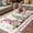 Pink, variant on Easter Outdoor Rug for Patio/Deck/Porch, Non-Slip Large Area Rug 5 x 7 Ft, Funny Bunny Ear Gnomes Colorful Eggs Flowers Plaid Indoor Outdoor Rugs Washable Area Rugs, Camping Rug Carpet Runner