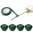 thumbnail image 3 of Juego de arreglos florales adecuado decoración de mesa decoración de banquetes pasillo flor fija redonda espuma de flores húmedas 10 Uds Electrónica, 3 of 5