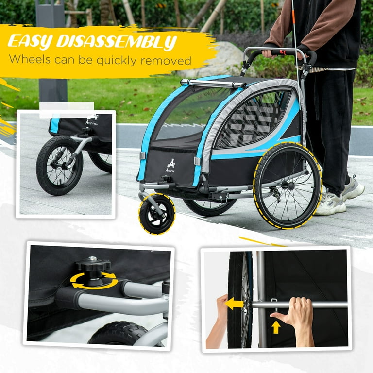 Running cheap bike stroller