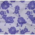 thumbnail image 4 of oneOone Cotton Poplin Twill Light Purple Fabric Florals Fabric For Sewing Printed Craft Fabric By The Yard 56 Inch Wide-0OM, 4 of 4