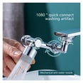 thumbnail image 4 of 1080 Degree Swivel Robotic Arm Sink Faucet Aerator Universal Adapter Water Tap Extender Splash Proof Faucet Sprayer ,Easy to Install, 4 of 7