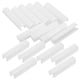 thumbnail image 3 of 16 abrazaderas blancas para tubos de PVC, cubiertas de hileras de invernaderos, abrazaderas para invernaderos., 3 of 7