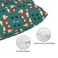 KLL Cartoon Poodle Dog Pillow Covers Envelope Closure,Super Soft and