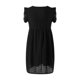 thumbnail image 1 of VISgogo Vestido casual para mujer, manga voladora, cuello en V, ahuecado, color sólido, suelto, vestidos acampanados VISgogo moda, 1 of 9