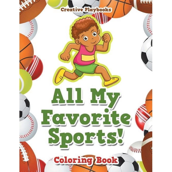 All My Favorite Sports! Coloring Book, (Paperback)