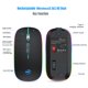 thumbnail image 2 of HXSJ M103FG 1600DPI Bluetooth-Compatible 5.1 + 2.4G Conjunto de mouse inalámbrico (Dual), 2 of 9
