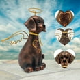 thumbnail image 3 of Dog Angel Memorial Statue - "Forever in My Heart" - Pet Remembrance Gift, Bereavement Gift for Dog Loss, Dog Sympathy Gift - Polyresin, 3 of 5