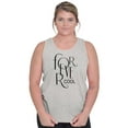 thumbnail image 4 of Cute Sassy Fashionista Forever Cool Womens Plus Size Graphic Tank Top Brisco Brands 3X, 4 of 5
