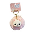 thumbnail image 4 of figatia Cat Keychain Bag Charm Soft Doll Bag Accessory Bag Decoration Cute Key Organizer Devon cat, 4 of 9