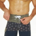thumbnail image 4 of Cathalem Mens Loose Boxers Classic Lounge Loose Stretch Short,Navy 28, 4 of 5