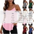 thumbnail image 4 of VBVC Women's Adjustable Strap Crew Neck Camisoles , Ladies' Lightweigh Curved Hem Tank Tops , Casual Summer Sleeveless Shirts For Women,Beige,S-2XL, 4 of 9