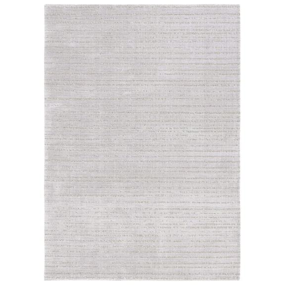 SAFAVIEH Neptune Corinna Striped Area Rug, Light Gray/Gray, 8' x 10'