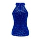 thumbnail image 4 of Chaleco sin mangas para mujer, camisetas sin mangas, moda, brillantes, llamativas, con lentejuelas, cuello halter, ropa de discoteca para Halloween, disfraces rave, 4 of 5