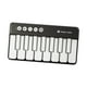 thumbnail image 5 of Piano de bolsillo ligero, órgano electrónico fácil de usar, Piano de juguete para niños, teclado, Juguete Musical para bebé para cumpleaños, Acción de Negro, 5 of 9
