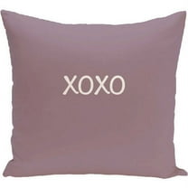Simply Daisy 16" x 16" XOXO Word Print Pillow