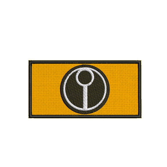 Tau Warhammer 40k Embroidered Patch Iron-On Applique, Cosplay Vest Clothing Badge Back Packs Uniform, Geeks & Gamers, Table Top, Anime, Cartoon, Grim Dark, Xenos, Alien DIY