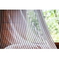 thumbnail image 2 of USA Tulle Curtains with Rod Pocket, Happy Fourth of July Famous Day of States with Vertical White Stripes and Stars, Sheer Drape for Wedding Party 2 Panels, 7 Sizes, Indigo Red White, by Ambesonne, 2 of 3