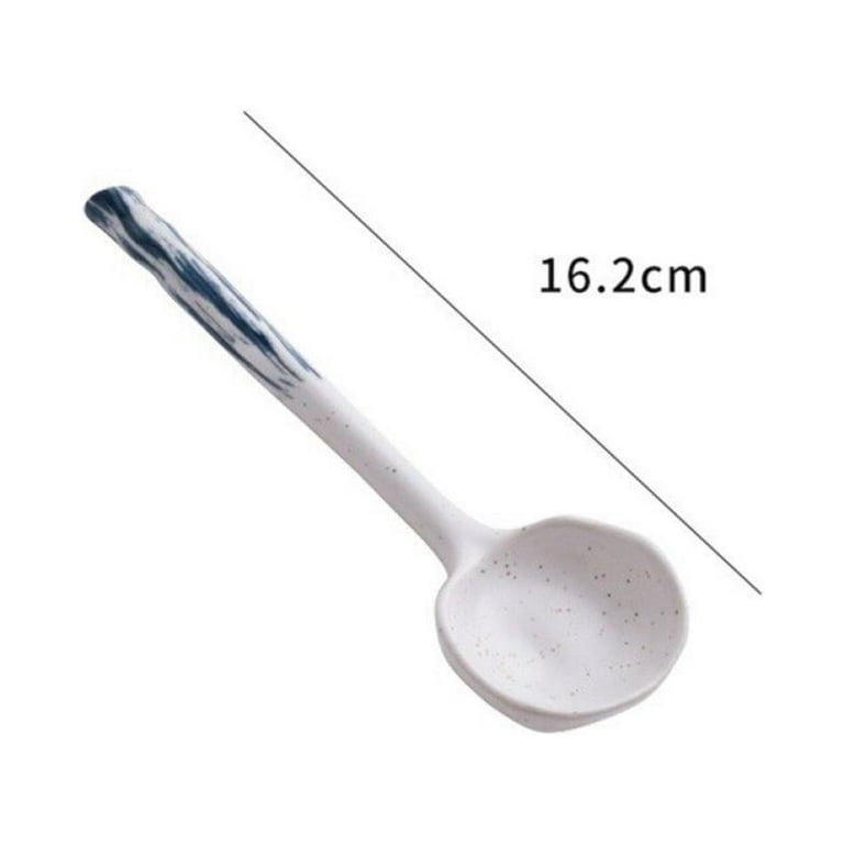 Ceramic Long Handle Spoon Cute Animal Style Spoon - Temu