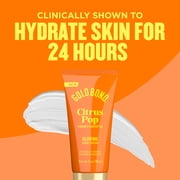 Gold Bond Citrus Pop Glowing Hand Cream, Everyday Hand Cream with Vitamin C to Help Visibly Brighten and Green Tea to Help Protect Skin from Environmental Stressors, Vibrant Citrus Pop Scent, 3 oz