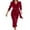 Red, variant on Women's Christmas Dresses V-Neck Womens Long Sleeve Dresses Red Womens Dress A-line Dress Party Dresses Fall and Winter Dresses for Women