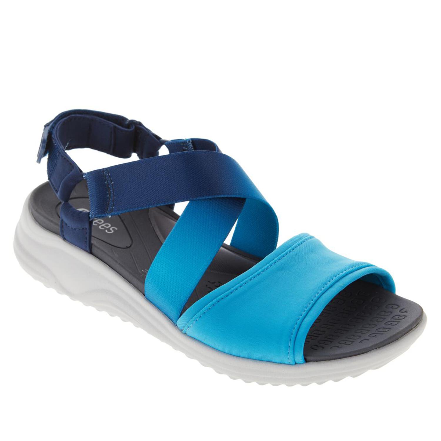 Bzees Womens Golden Mule 8 Blue - Walmart.com