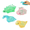 Randomly Sugar Diamond Dinosaur Squishies A8, variant on 2026 Fidget Toys Stress Diamond Dinosaur : High Density Gel Filled Sensory Toys, Diamond Dinosaur, Anxiety Relief Squishies Fidget Toys, Stress Balls,1PCS