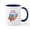 White/Navy Inside, variant on CafePress - Furby Big Fun - 11 oz Ceramic Mug - Novelty Coffee Tea Cup