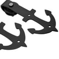 thumbnail image 5 of CCJH 10 FT Sliding Barn Door Hardware Track Kit Fit Max 60" Wide Door Single Door Hanging Rail Anchor Style Black, 5 of 5