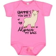 thumbnail image 3 of Inktastic Grammie's You Say Alpaca My Bags Boys or Girls Baby Bodysuit, 3 of 5