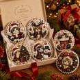 thumbnail image 5 of 6PCS Wooden Christmas Ornaments DIY Pearl Art Kits for Adults, Hanging Diamond Art Christmas Ornaments Set with Pearls, Special-Shaped Gems & Jute Twine, Christmas Decor Craft, 5 of 8