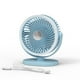 thumbnail image 4 of Ventilador, ventilador de techo, ventilador de escritorio, ventilador portátil, luz nocturna de escritorio para exteriores, ventilador recargable por USB, iluminación de escritorio para dormitorio, ve, 4 of 7
